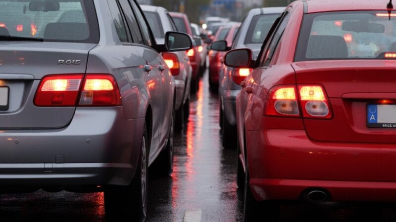 Korki na Wschodniej Obwodnicy Wrocławia: Awaria dylatacji wstrzymuje ruch!