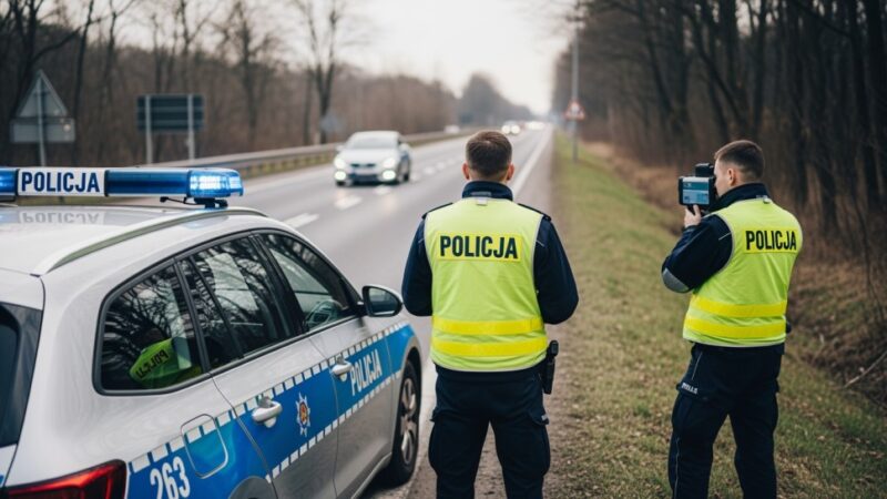 Dramatyczna akcja policji: Nietrzeźwy ojciec z dziećmi na S3