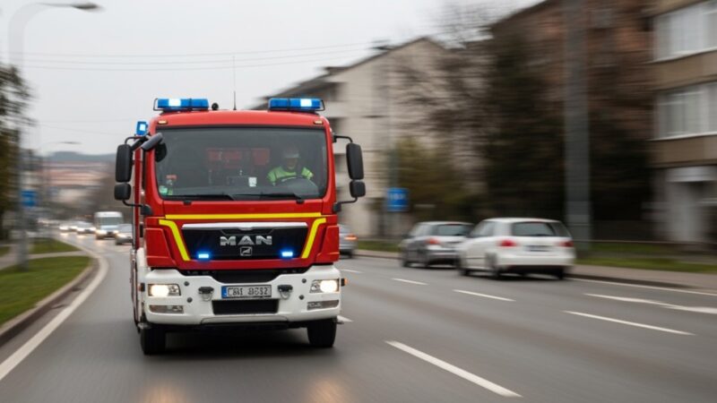 Dramatyczny pożar we Wrocławiu: 6 rannych, ewakuacja 30 osób