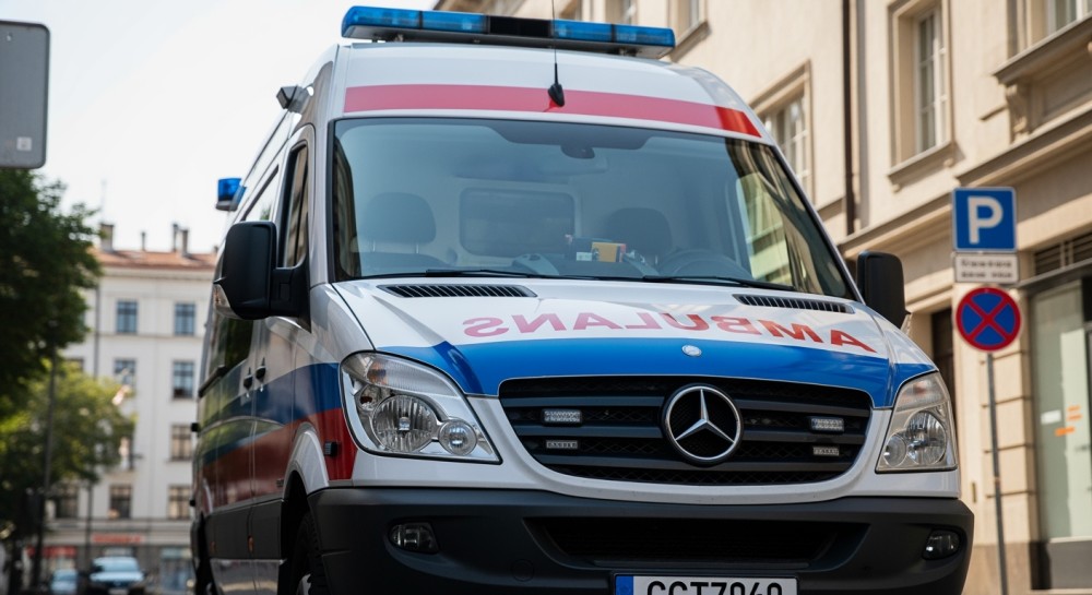 Toyota w Odrze: Kierowca ocalał, akcja ratunkowa w toku