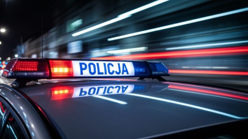 Ucieczka w szaleńczym stylu: 39-latek w pościgu ulicami Oławy