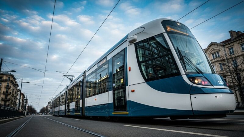 Awaria torów w centrum: Szybka naprawa na Kołłątaja i Piłsudskiego!