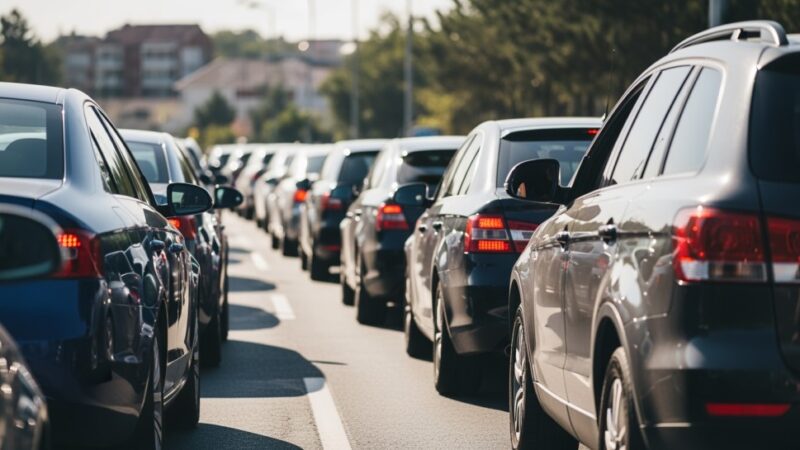 Poważny wypadek na Placu Społecznym paraliżuje ruch w centrum miasta