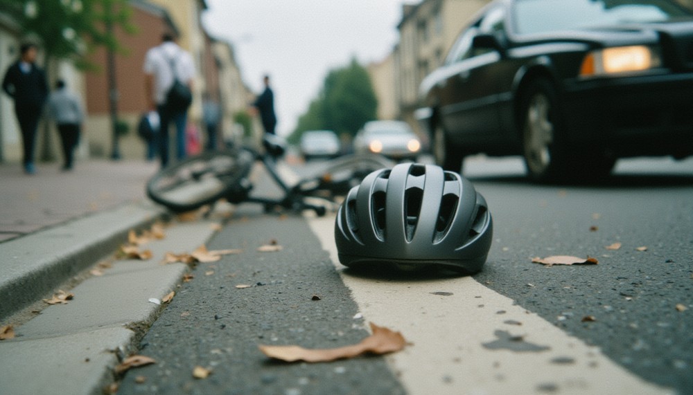 Nietrzeźwy kierowca wjeżdża w rowerzystkę – dramat w Bogatyni