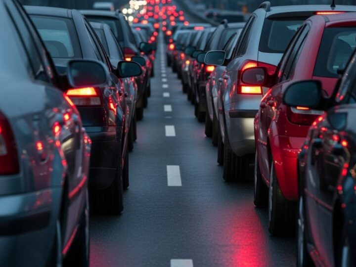 Wypadek ciężarówki na A4: Blokada i wyciek paliwa!