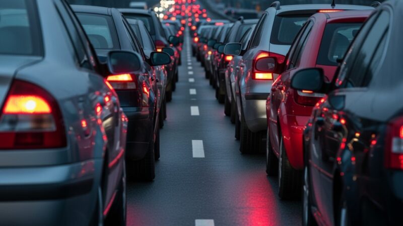 Wypadek ciężarówki na A4: Blokada i wyciek paliwa!