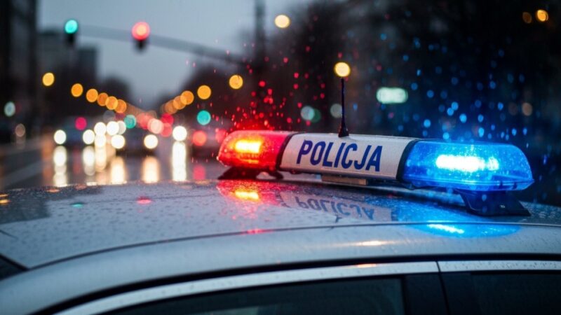 Kierowca z dożywotnim zakazem w rękach policji: narkotyki i niebezpieczna jazda!