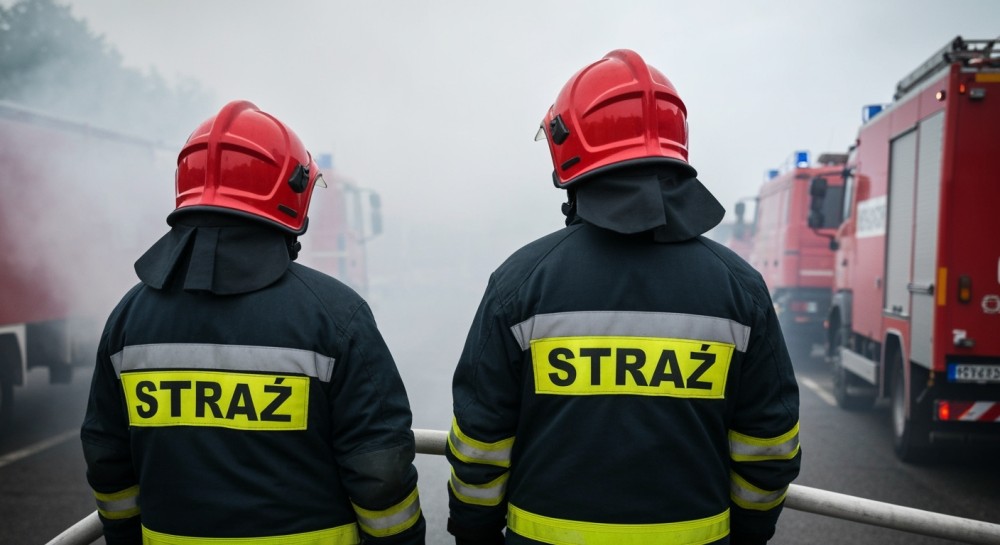 Groźny pożar w Jordanowie Śląskim: mieszkańcy w szoku po niebezpiecznym incydencie