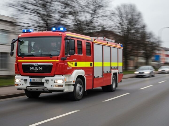 Pożar pustostanu we Wrocławiu: strażacy w akcji!