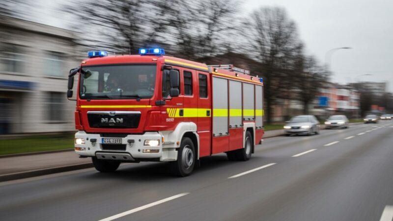 Pożar pustostanu we Wrocławiu: strażacy w akcji!