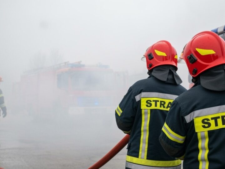 Policja bohaterem w akcji ratunkowej podczas pożarów na Dolnym Śląsku
