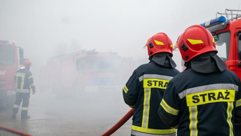 Policja bohaterem w akcji ratunkowej podczas pożarów na Dolnym Śląsku