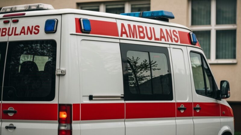 Zimowy ratunek: Policja w Sobótce ocaliła mężczyznę przed mrozem