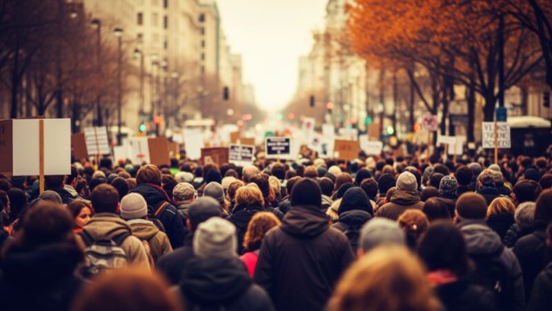 Traktory na ulicach Wrocławia: Rolnicy protestują przeciw polityce UE 20 lutego
