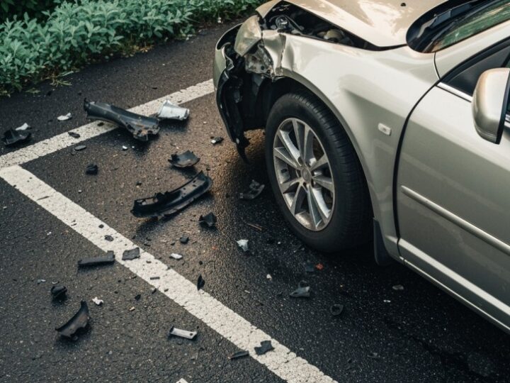 Bohaterska interwencja policjantów w wypadku na A4