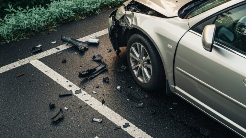 Bohaterska interwencja policjantów w wypadku na A4