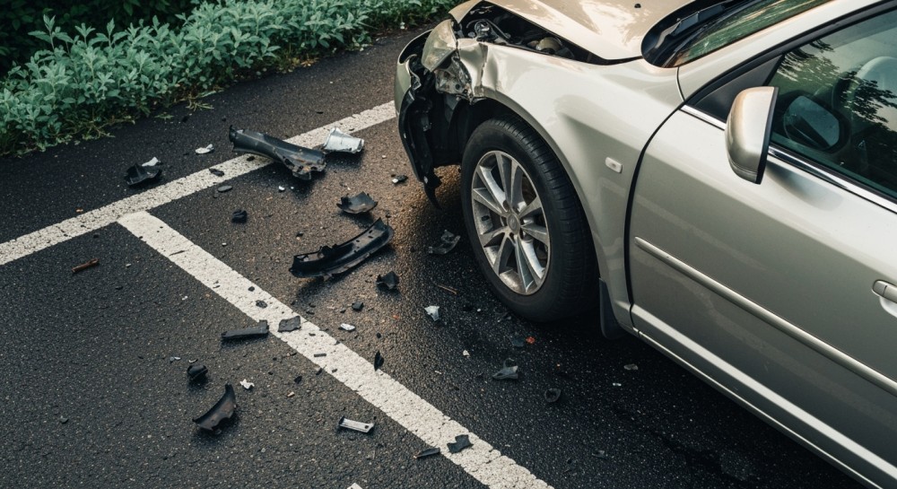Bohaterska interwencja policjantów w wypadku na A4