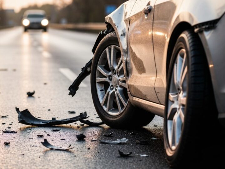 Poważny wypadek na A4: Ranna pasażerka w szpitalu po zderzeniu z ciężarówką