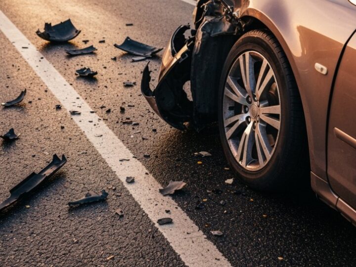 Wypadek na A4: Dwie ranne osoby i korek w kierunku Zgorzelca