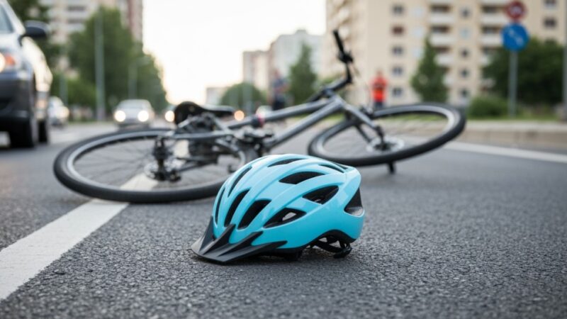 Tramwaj potrącił rowerzystę na ul. Kazimierza Wielkiego, ruch wznowiony