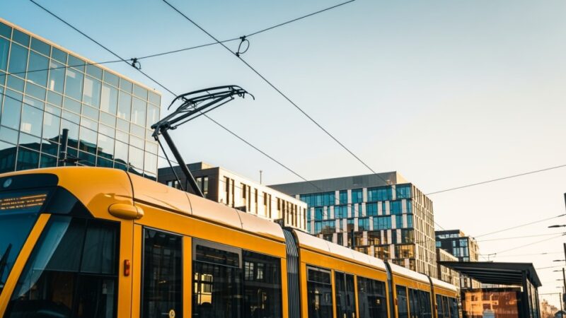 Tramwaje we Wrocławiu w chaosie po zerwaniu sieci trakcyjnej