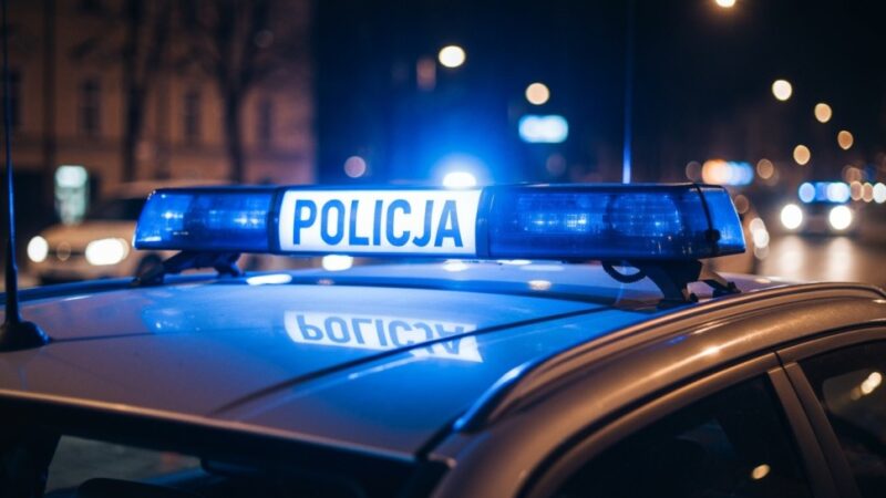 Mężczyzna z nożem zatrzymany podczas porannego zakupu w Lubinie