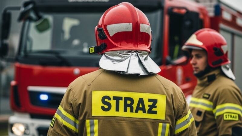 Bohaterska akcja strażaka, który uratował życie w Pasterzycach!