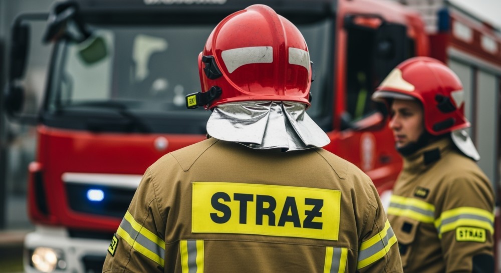 Bohaterska akcja strażaka, który uratował życie w Pasterzycach!