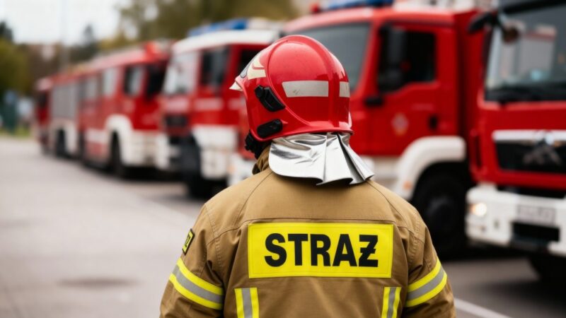 Nowe możliwości awansu w PSP: Komenda Główna wprowadza zmiany w rekrutacji na oficerów