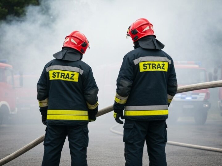 Pożar w Oławie: Ewakuacja 12 osób i akcja ratunkowa w toku