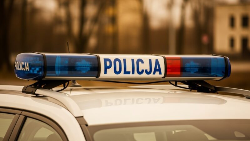 Nocny złodziej w rękach policji: kradzież kamery i panelu solarnego zakończona fiaskiem