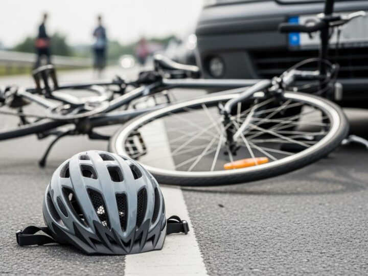 Kierowca uciekł po potrąceniu rowerzysty – policja szybko ustaliła sprawcę