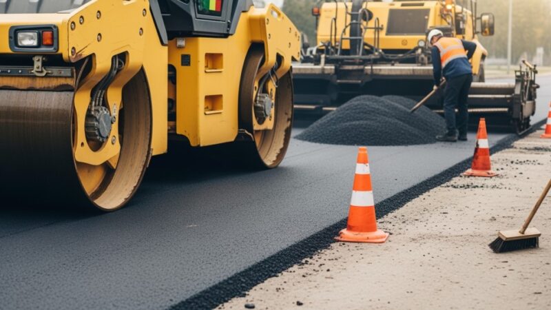 Rewitalizacja kluczowego skrzyżowania w centrum miasta: postępy prac remontowych