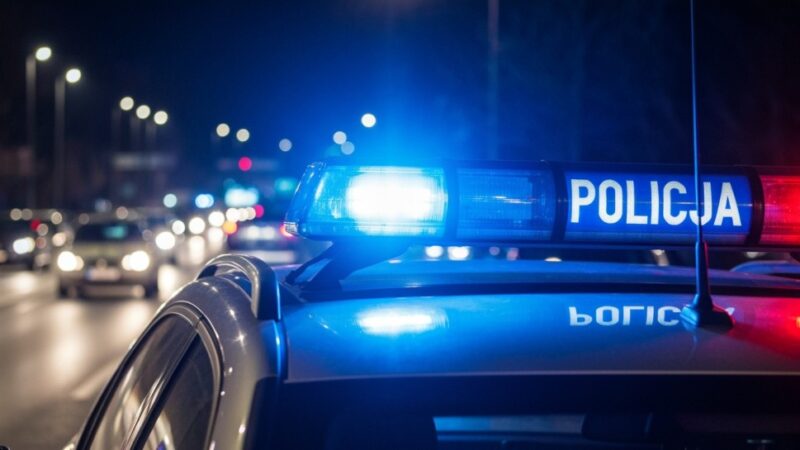 Szaleńczy pościg po drogach – kierowca w rękach policji!