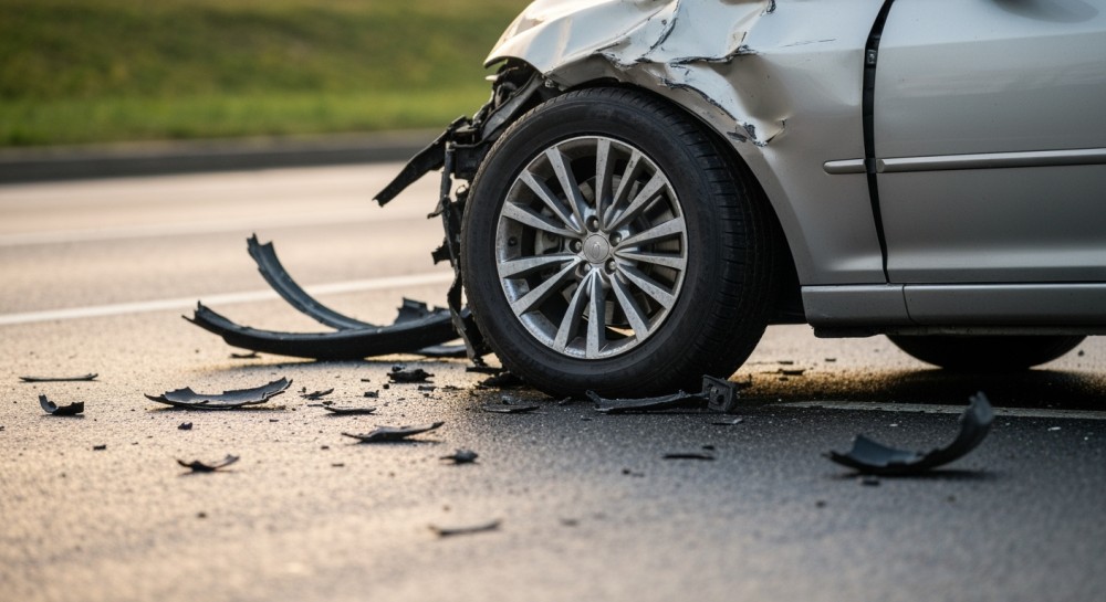 Poważny wypadek na S8: Trasa zablokowana, kierowcy utknęli w korkach