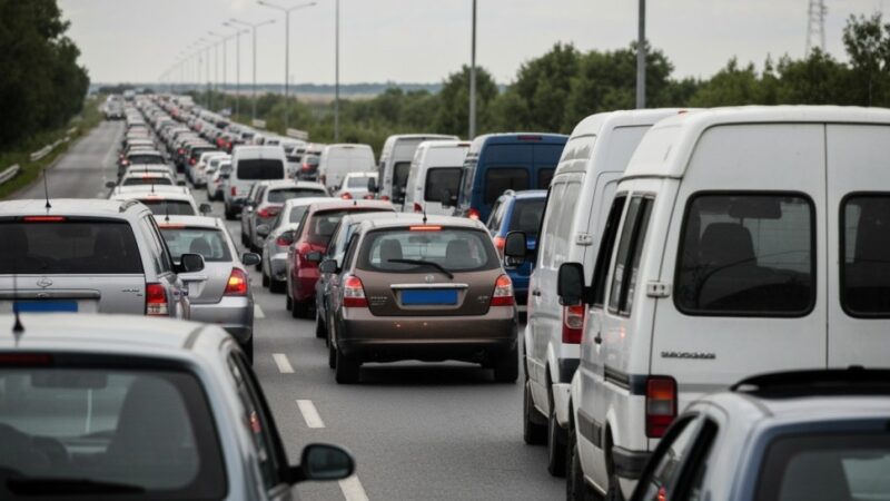 Kolizja na Podwalu: Utrudnienia w ruchu przy Pl. Jana Pawła II