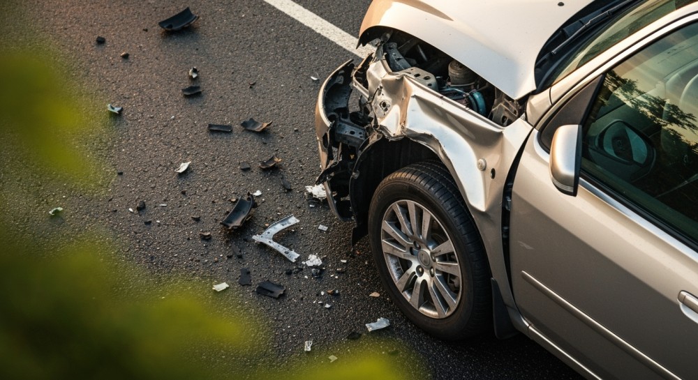 Zatopione auto w rzece Młynówka – tajemnica Kiełczówka bez kierowcy!