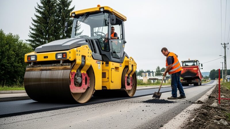 Nowoczesny parking w Leśnicy – 66 miejsc dla kierowców i rowerzystów