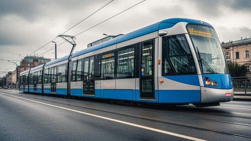 Wrocław wita wiosnę kolorowym tramwajem!