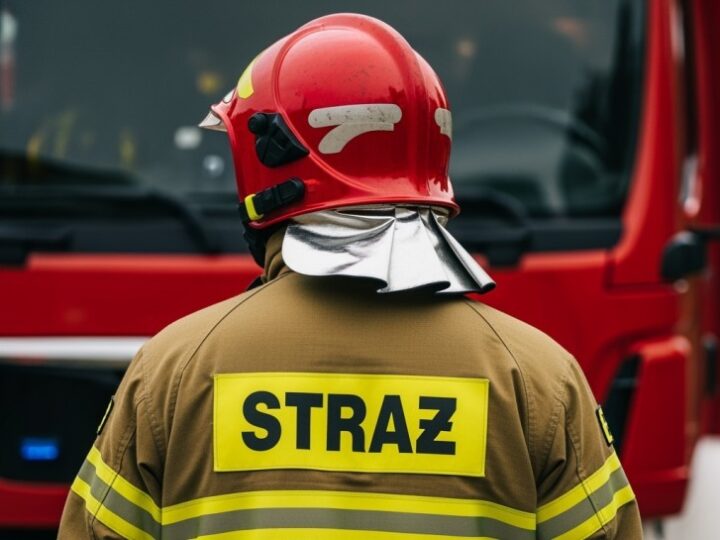 Wrocławscy strażacy w akcji: Bezpieczny rozładunek kontenera w szpitalu!