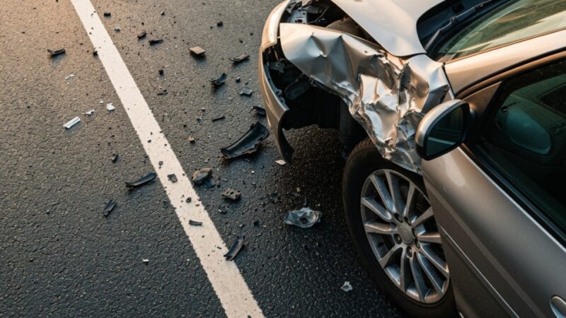 Koniec utrudnień na AOW po kolizji ciężarówek [AKTUALIZACJA]