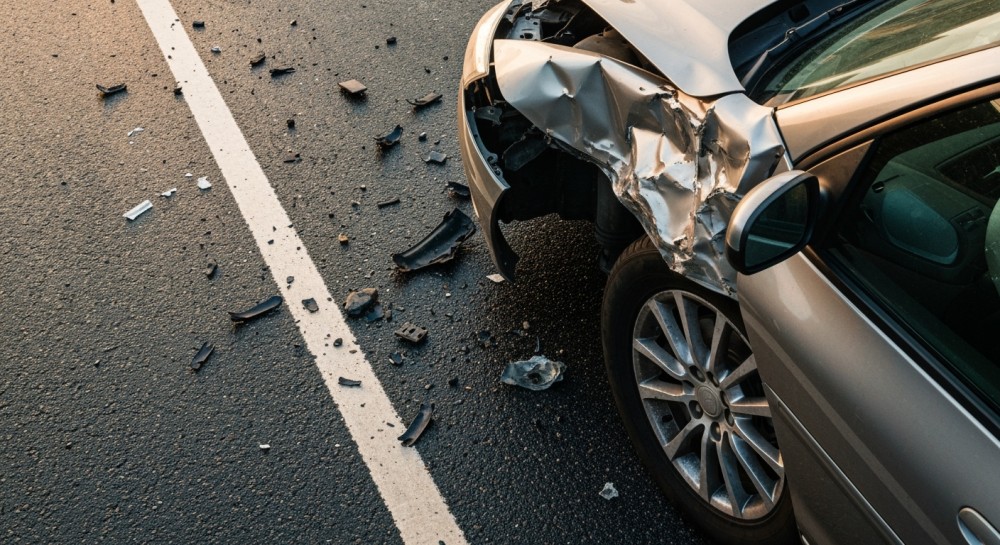 Koniec utrudnień na AOW po kolizji ciężarówek [AKTUALIZACJA]