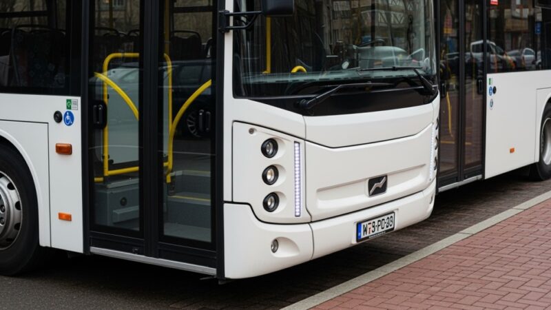 Elektryczny autobus BMC Procity+ testowany na ulicach Wrocławia!