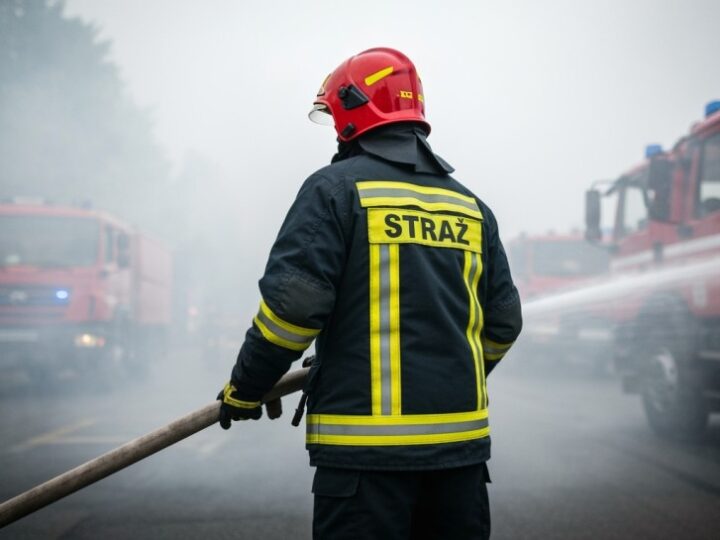Ratunek w ostatniej chwili: Służby uratowały życie w płonącym budynku