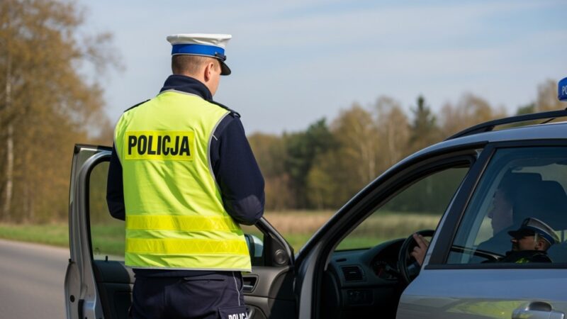 Szaleńczy pościg w Bogatyni: Kierowca Audi z zakazami i narkotykami w rękach policji