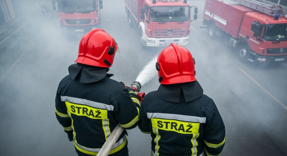 Pożar na Hubskiej: Gęsty dym nad Wrocławiem alarmuje mieszkańców