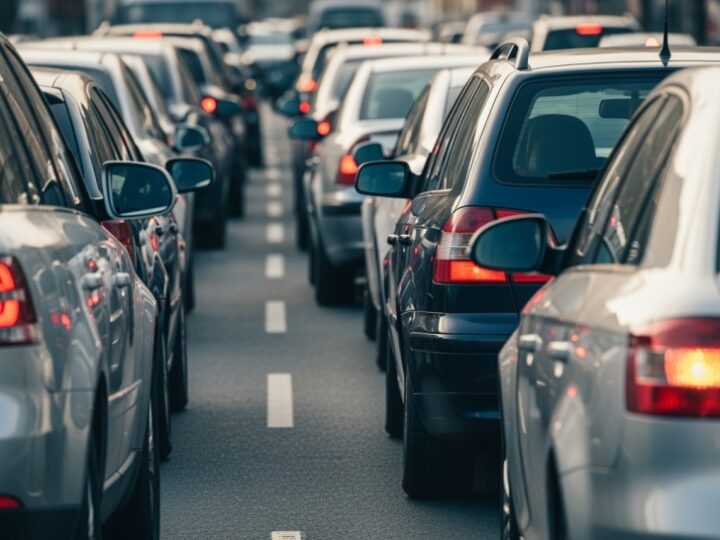 Kolizja na A4: Korki sięgają 6 kilometrów w stronę Wrocławia