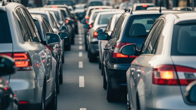 Kolizja na A4: Korki sięgają 6 kilometrów w stronę Wrocławia