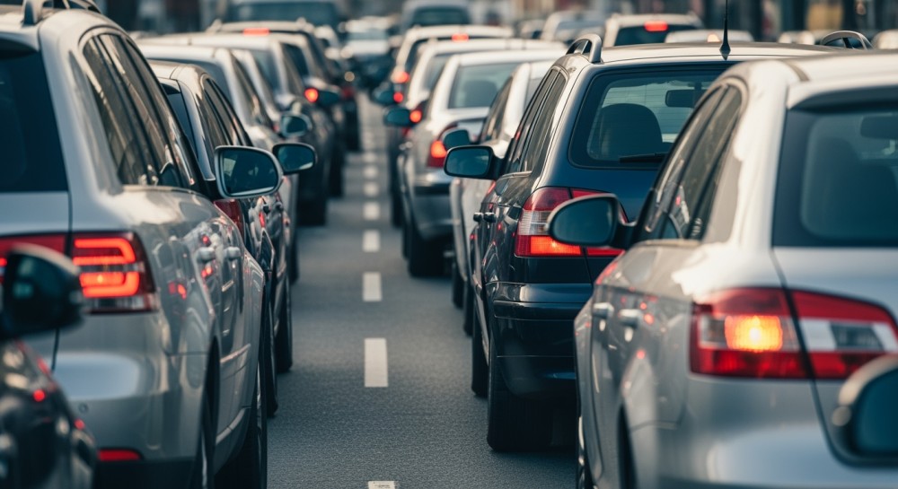 Kolizja na A4: Korki sięgają 6 kilometrów w stronę Wrocławia