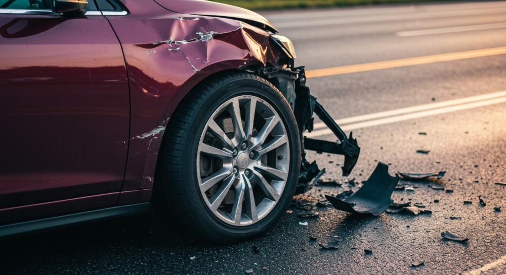 Tragedia na drodze: młodzi kierowcy stracili życie w wypadku pod Lubinem